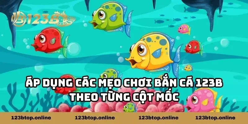 Áp dụng các mẹo chơi bắn cá 123B theo từng cột mốc