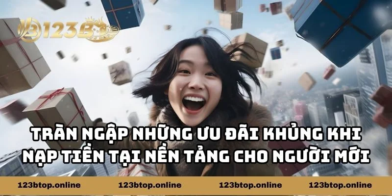 Tràn ngập những ưu đãi khủng khi nạp tiền tại nền tảng cho người mới