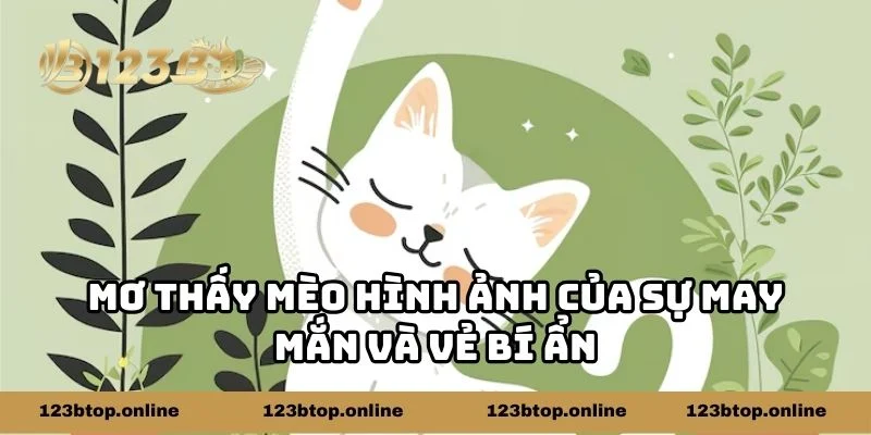 Mơ thấy mèo hình ảnh của sự may mắn và vẻ bí ẩn